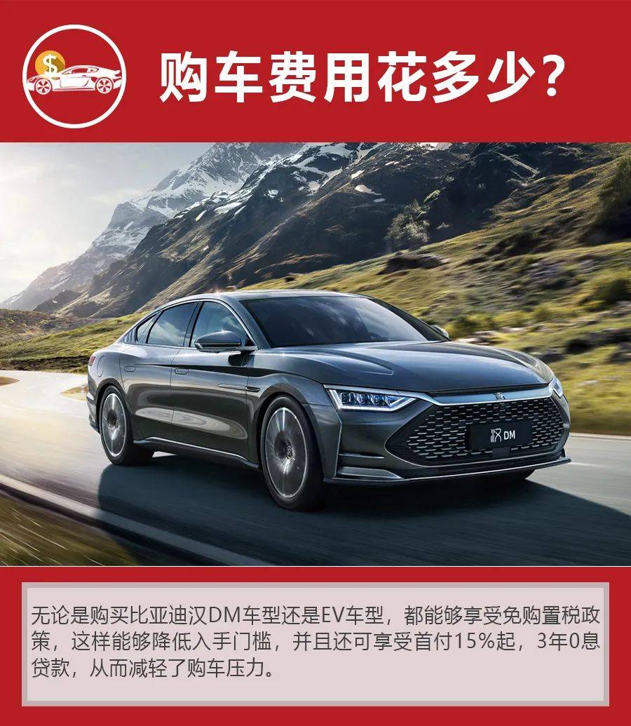 混动和纯电动谁更省钱？比亚迪汉DM/EV购车、养车成本如何？