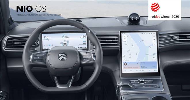 NIO OS荣获2020德国红点设计大奖