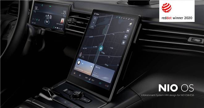 NIO OS荣获2020德国红点设计大奖