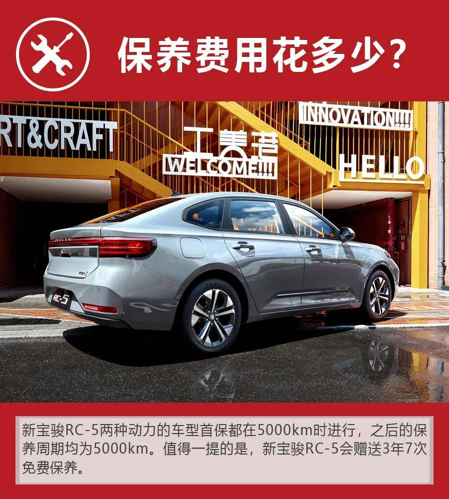 两种动力可选，月花销不到1500元，新宝骏RC-5购车、养车费用如何？