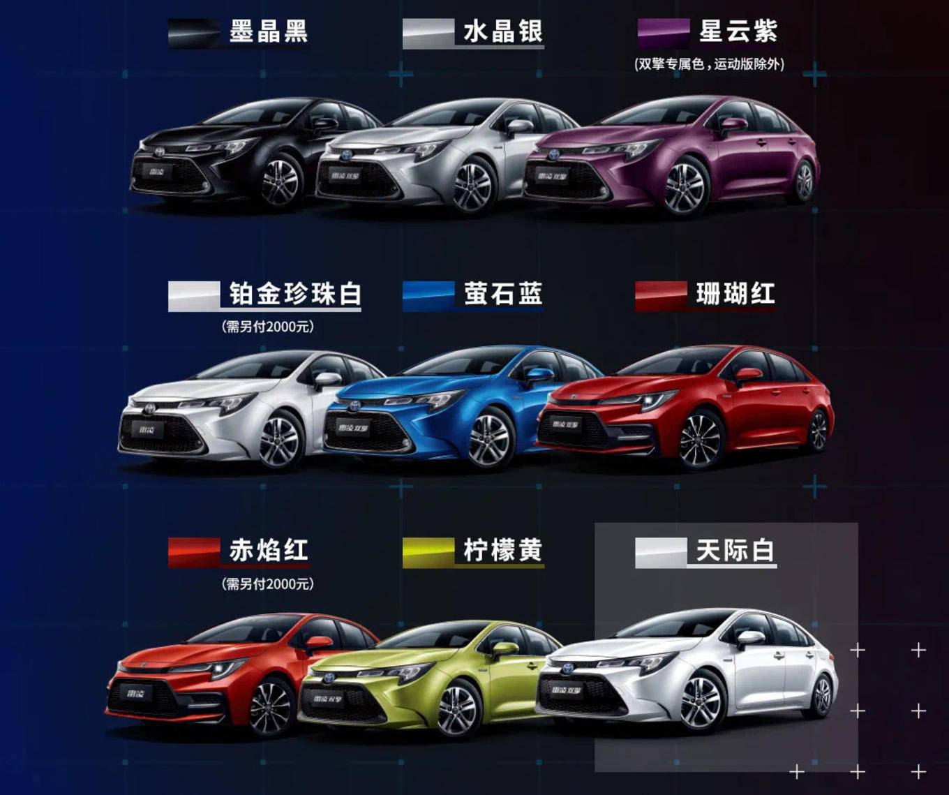 2021款雷凌豪华版配置,丰田雷凌2021款豪华版 2021款雷凌 / 配置更新,四款车型版本入列