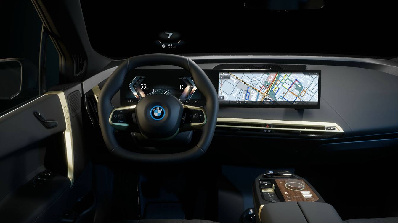 宝马发布iDrive 8系统，揭开iX的又一层面纱