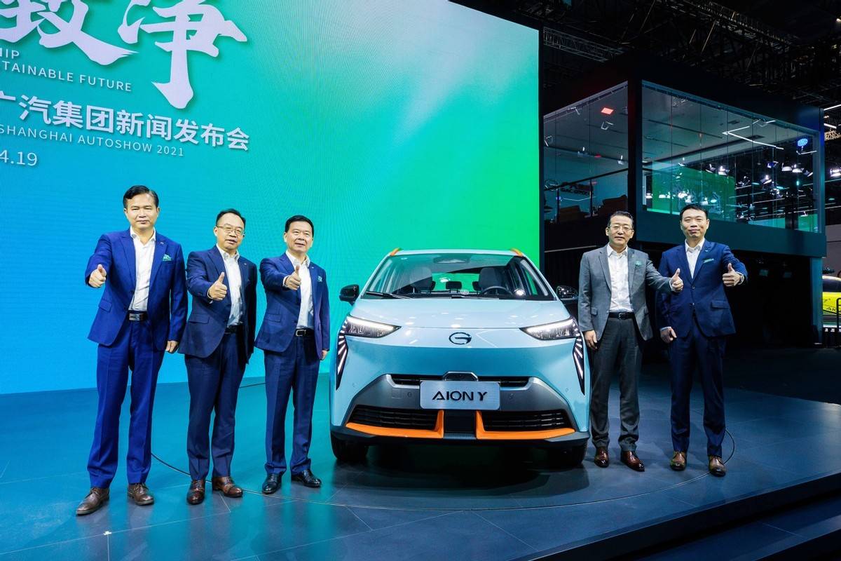 “10万级科技头等舱”AION Y上海车展上市 售价10.46万元起