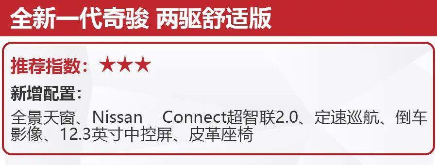 18.19万元起售，全系1.5T三缸发动机，全新一代奇骏选哪款更值？