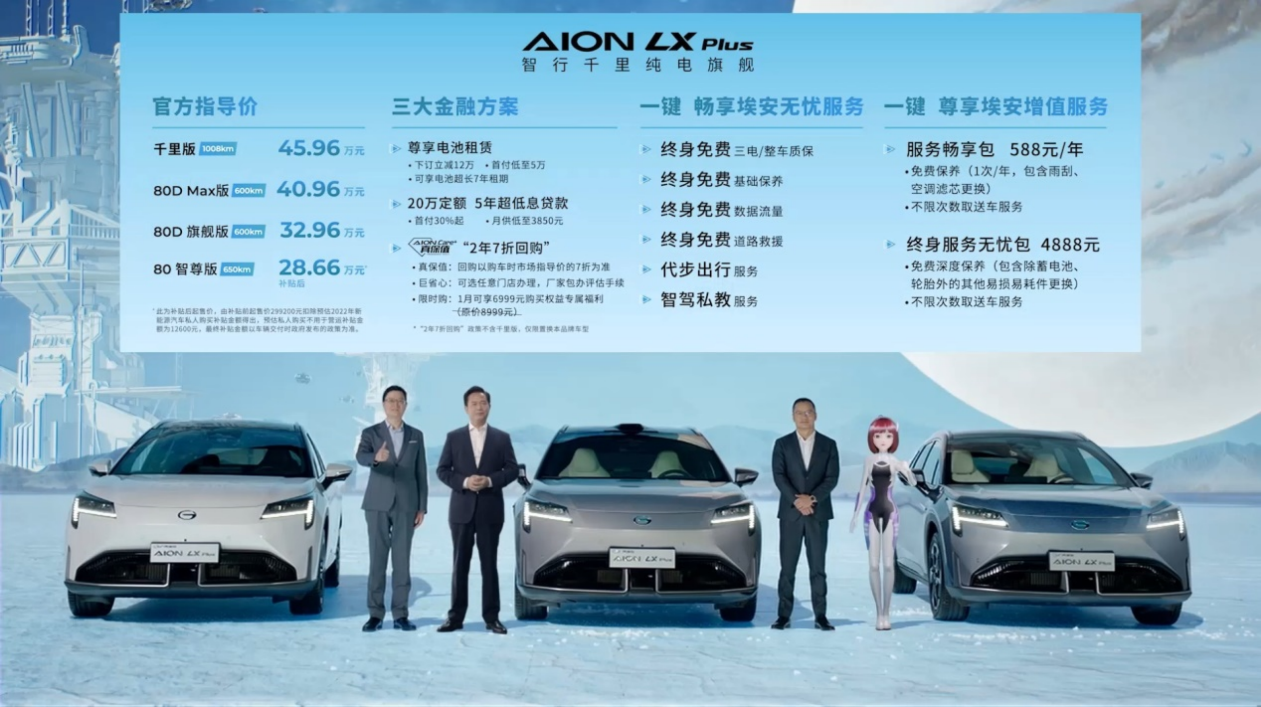 全身黑科技，续航超1000公里，AION LX Plus上市