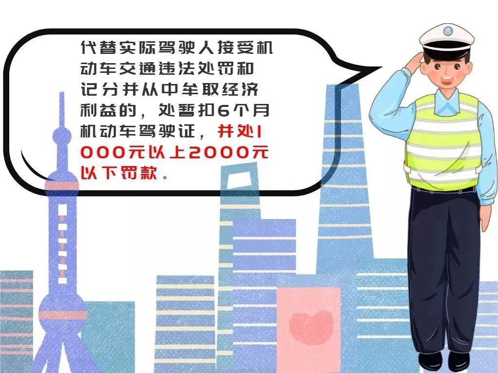 驾照又添扣分条例，抓到一次扣12分，替人销分处罚力度再次加大！