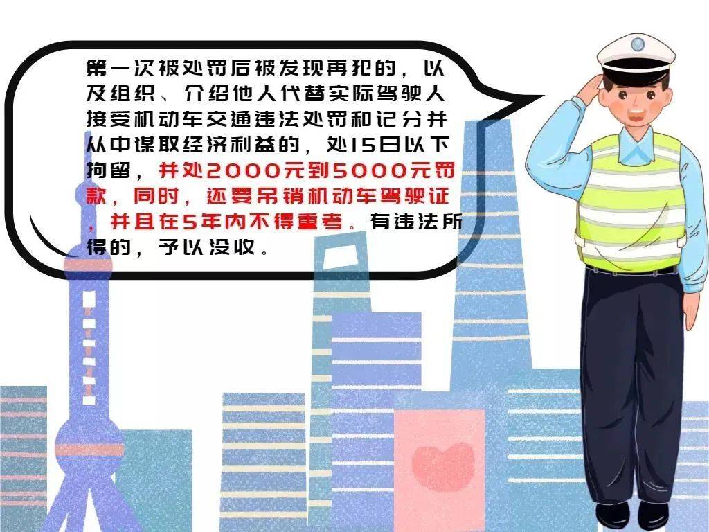 驾照又添扣分条例，抓到一次扣12分，替人销分处罚力度再次加大！