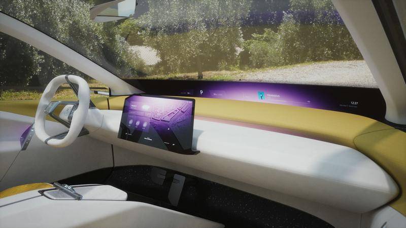 宝马新世代概念车智能座舱提前曝光，将在北京车展首秀！