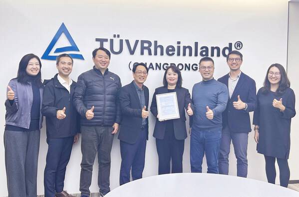 T&Uuml;V莱茵为上海奥塞尔颁发汽车回收材料PCR含量验证证书
