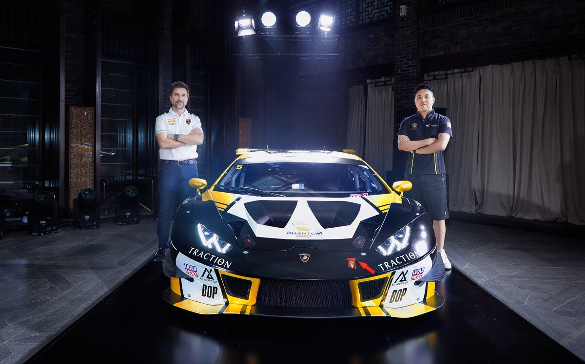 07 - 兰博基尼赛事运动部门亚太区负责人Jon Flinn先生与Phantom Pro Racing魅影赛车创始人谢安先生.jpg