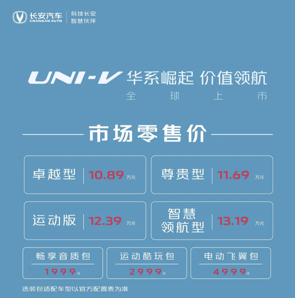 开启“V大航程” 长安UNI-V正式上市，售价10.89-13.19万元223.png