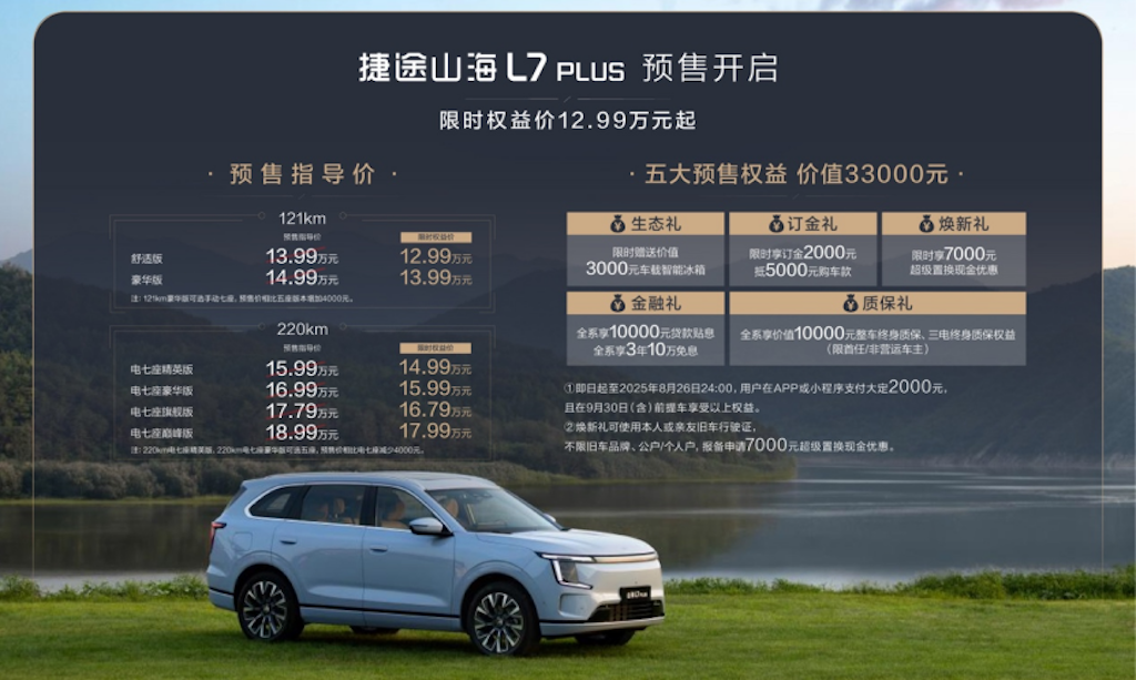 捷途第八届粉丝节开幕 山海L7 PLUS限时12.99万起售768.png