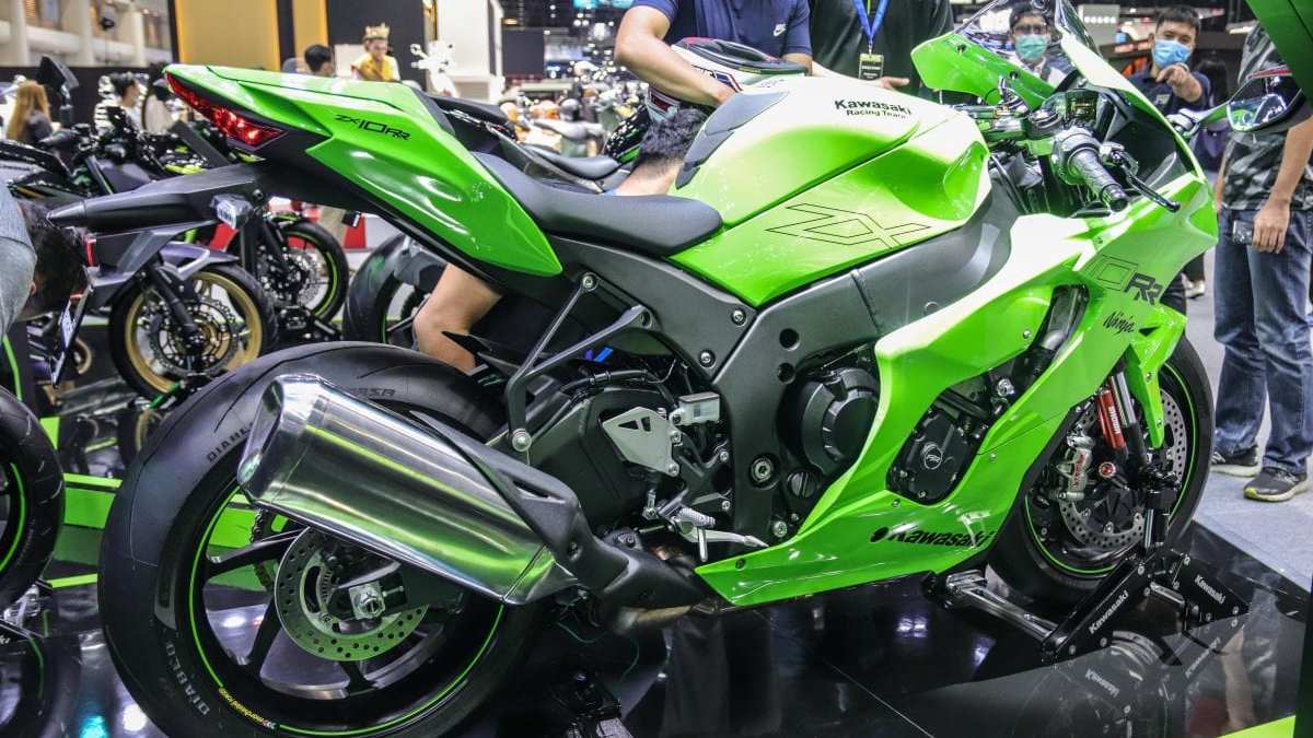 2021川崎zx-10rr實車亮相泰國摩托車展