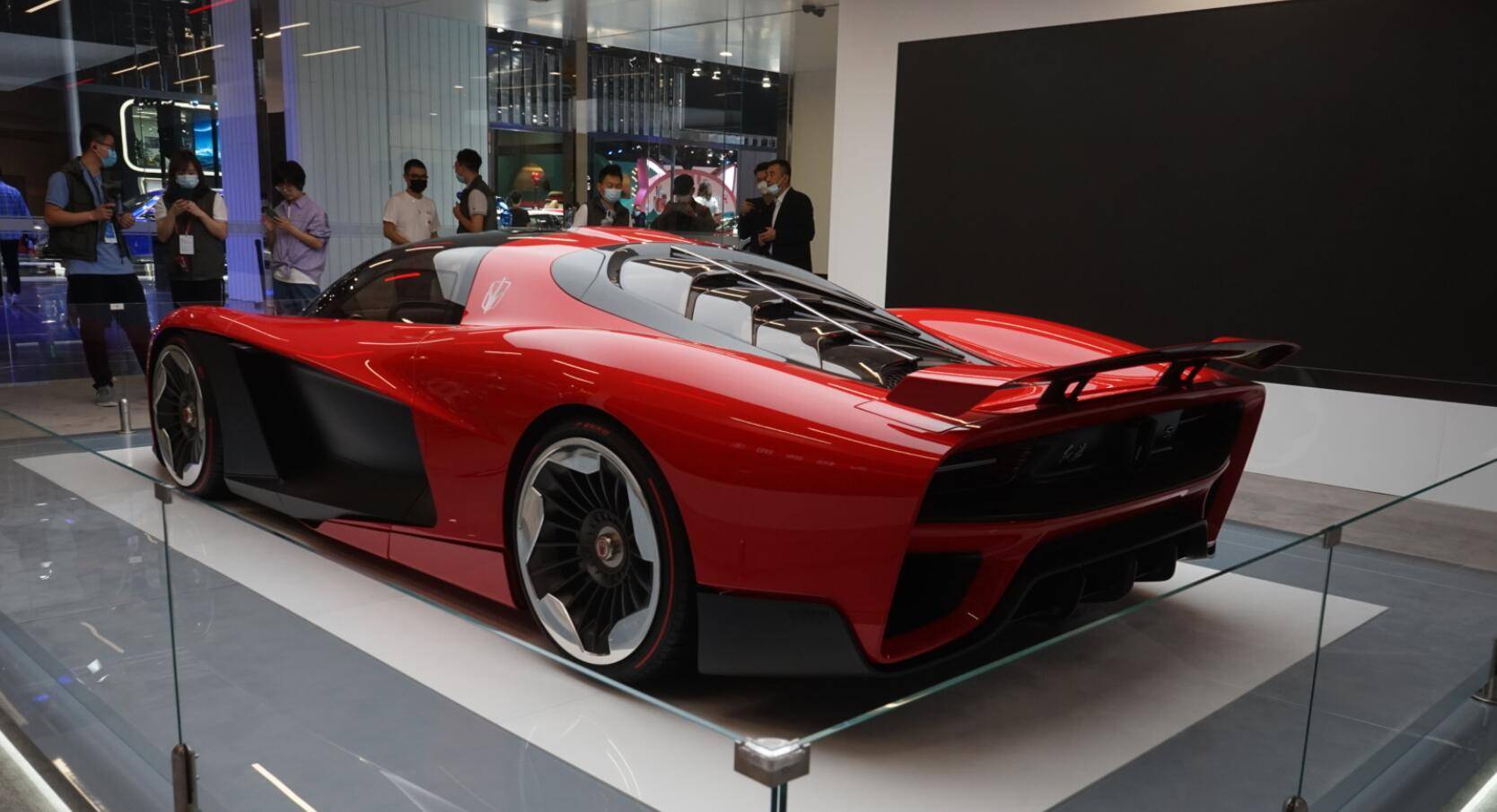 红旗s9超级跑车量产版亮相,19秒破百,限量制造99台