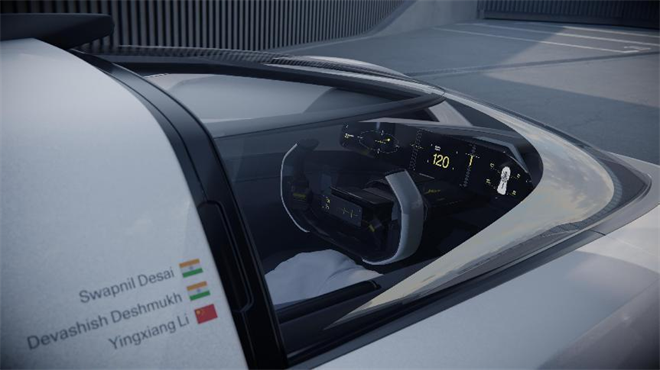 极星超跑概念车Synergy全尺寸模型亮相慕尼黑 中国设计师首次获奖