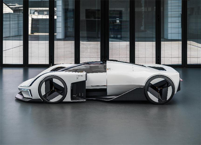 极星超跑概念车Synergy全尺寸模型亮相慕尼黑 中国设计师首次获奖