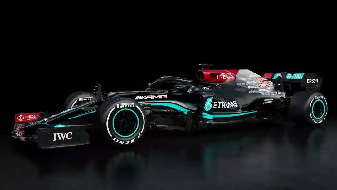 梅赛德斯f1车队 2021赛季新车w12发布