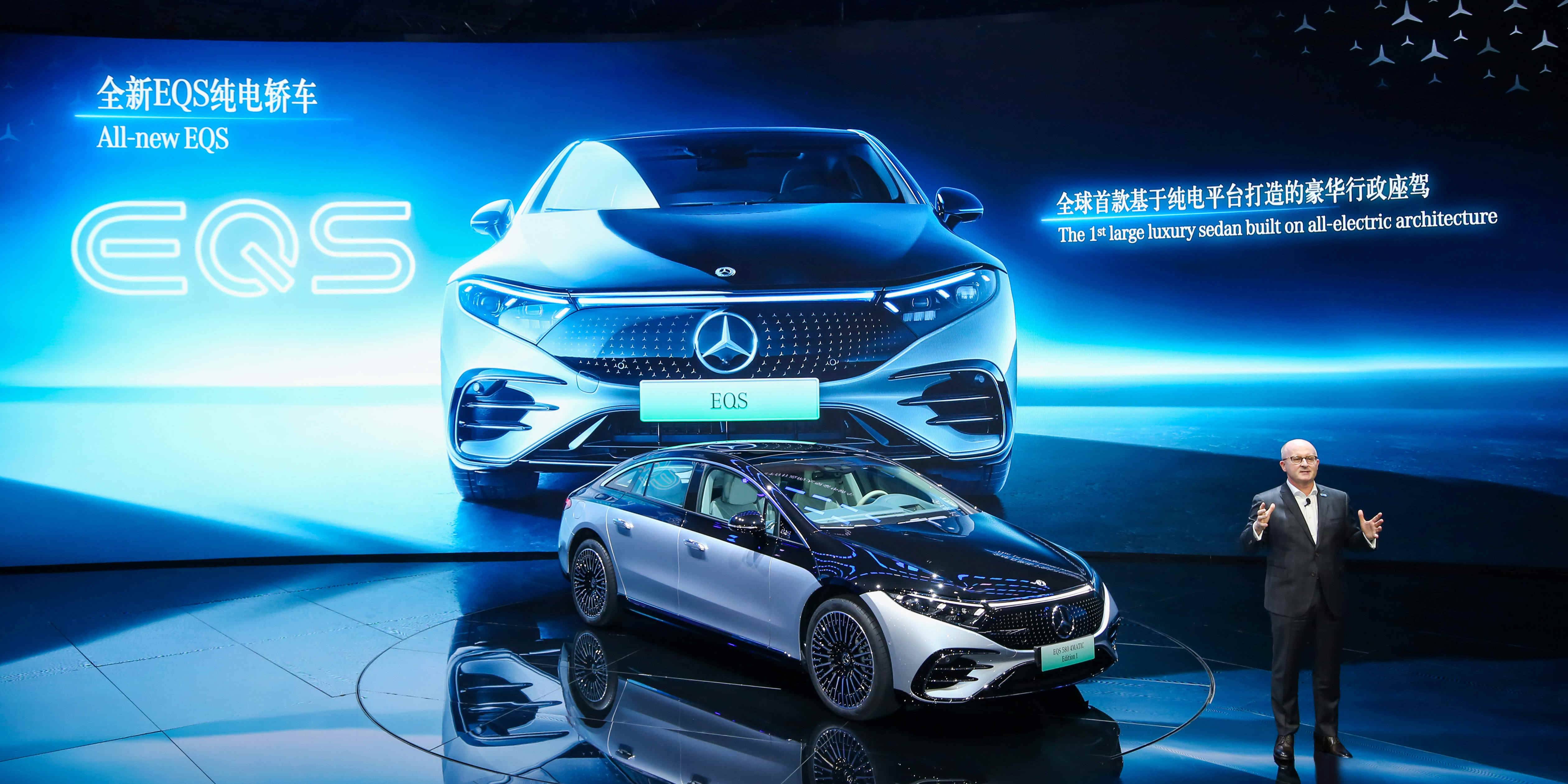 梅赛德斯奔驰携四大子品牌闪耀2021上海国际车展